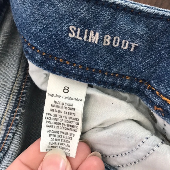 AEO Slim Boot Medium Wash - Picture 8 of 8